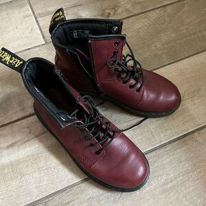 Dr. Martens in Cherry Red Size 4
